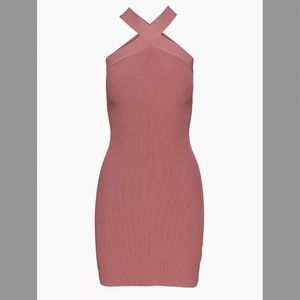Aritzia Sculpt Knit Criss Cross Dress